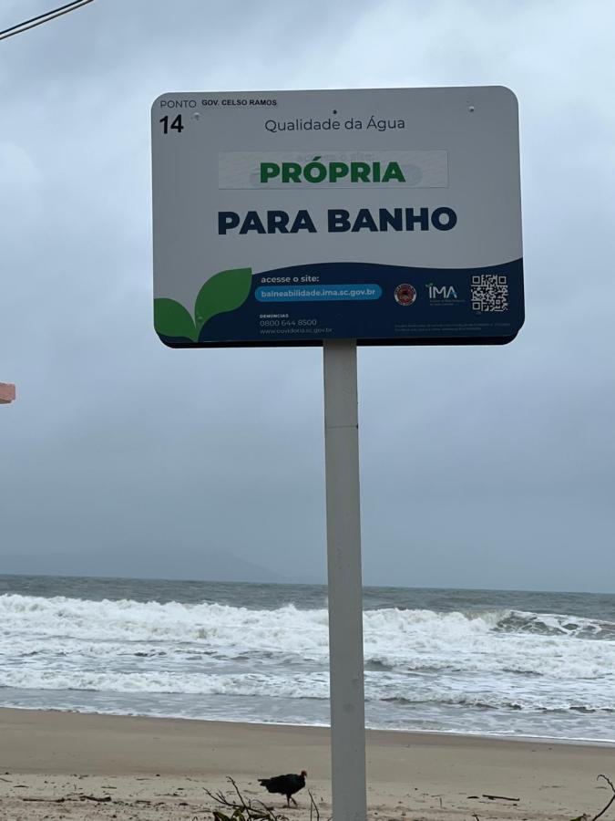 Apto Praia De Palmas Governador Celso Ramos Kültér fotó